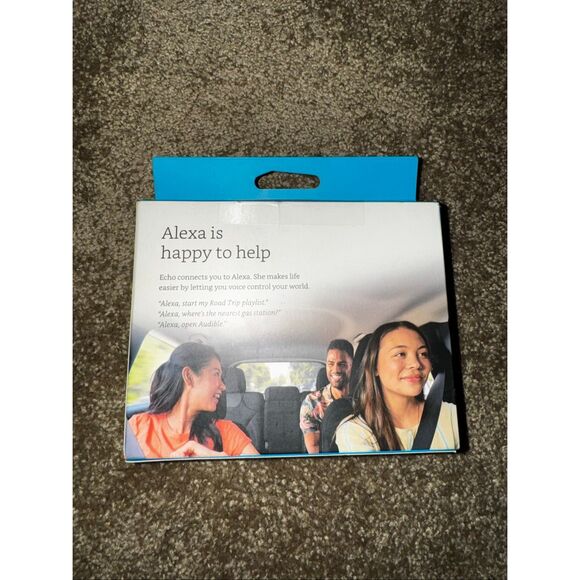 Alexa Black Amazon Echo Auto Hands Free Bluetooth Smart Vehicle Car Speaker NWT - Picture 3 of 4